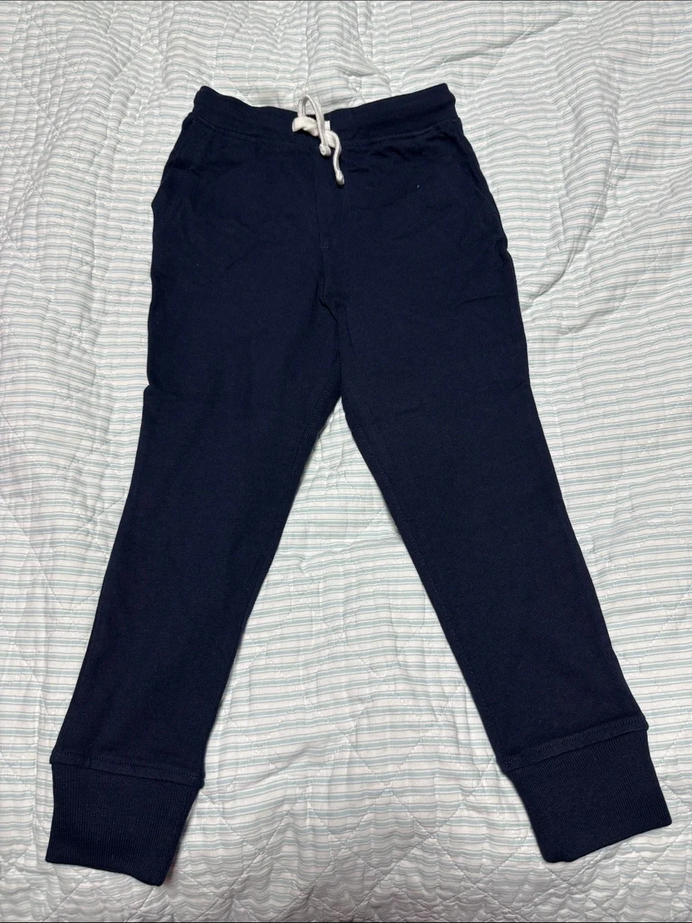 Crewcuts Navy Kids Drawstring Joggers 6